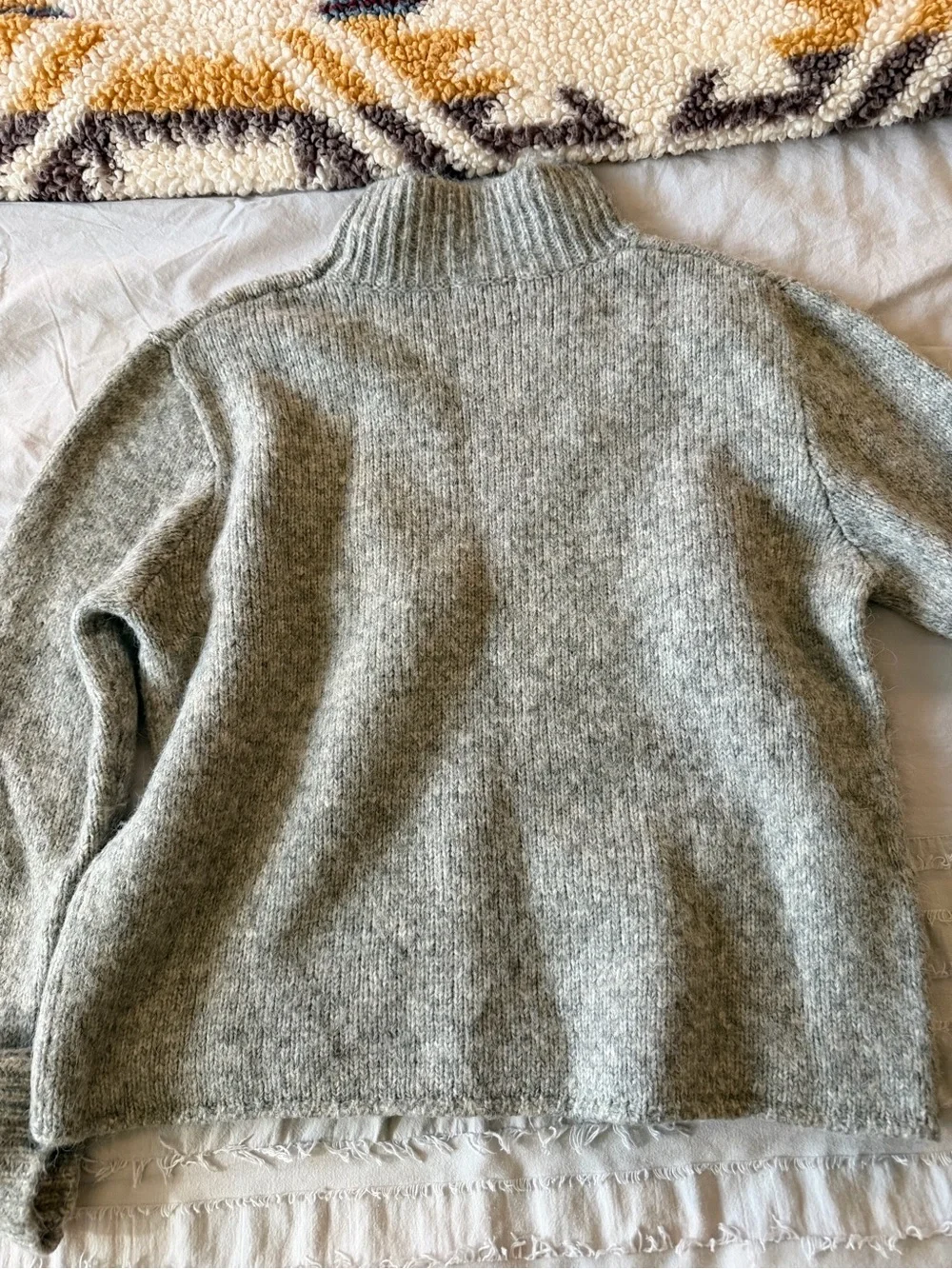 Z Supply Classic Grey Turtleneck Sweater - Women's